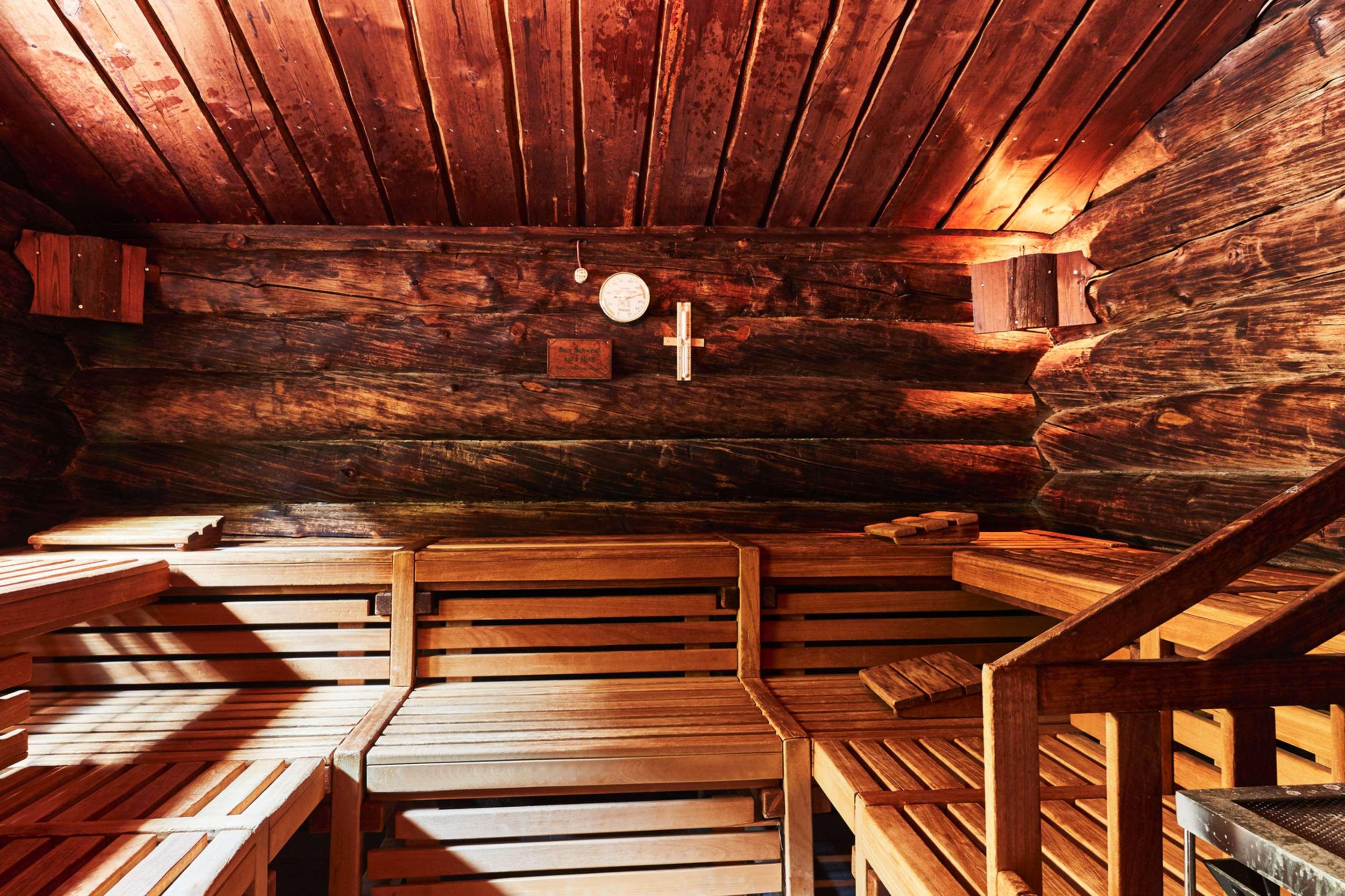 Steigenberger Hotel & Spa Bad Pyrmont Bagian luar foto The interior of a Finnish sauna